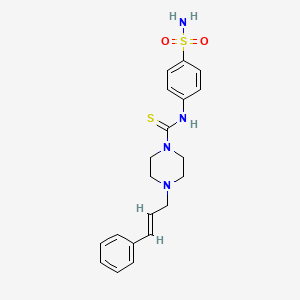 Chemical structure of LF3
