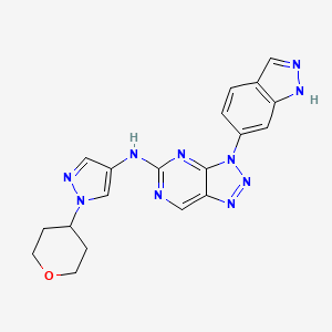 Chemical structure of GCN2-IN-1 (A-92)