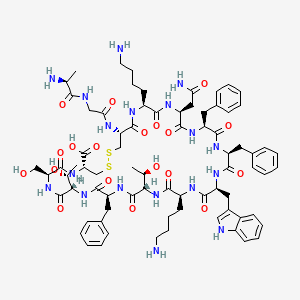 Chemical structure of Somatostatin