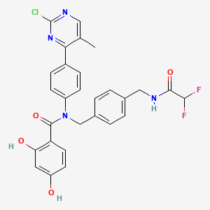 Chemical structure of VER-246608