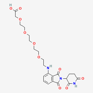 Chemical structure of E3 Ligase Ligand-Linker Conjugates 1