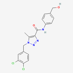 Chemical structure of SCD inhibitor 1