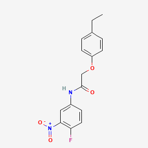Chemical structure of SJ000291942