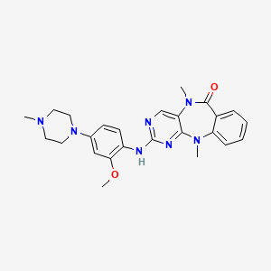 Chemical structure of ERK5-IN-1