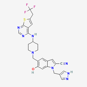 Chemical structure of MI-538