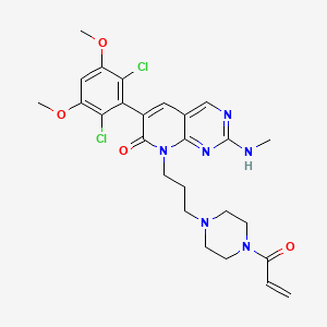 Chemical structure of PRN1371