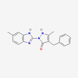 Chemical structure of HUHS015