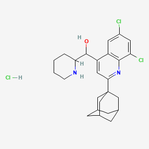 Chemical structure of NSC305787 hydrochloride