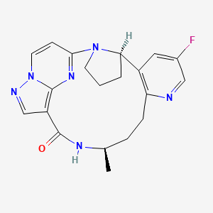 Chemical structure of Selitrectinib