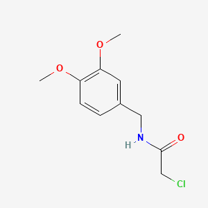 Chemical structure of DKM 2-93