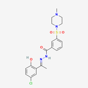 Chemical structure of Seclidemstat
