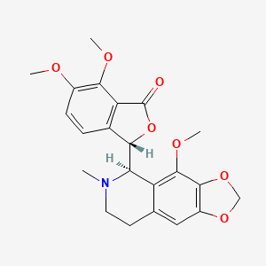 Chemical structure of Noscapine