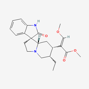 Chemical structure of Corynoxine B