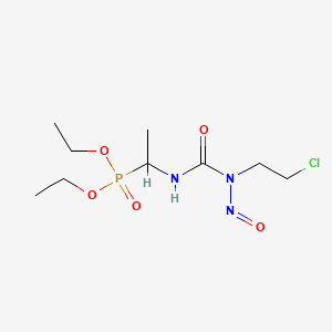 Chemical structure of Fotemustine