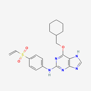 Chemical structure of NU6300