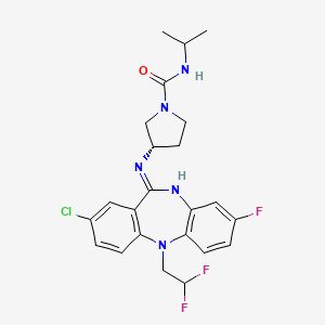 Chemical structure of NVS-PAK1-1