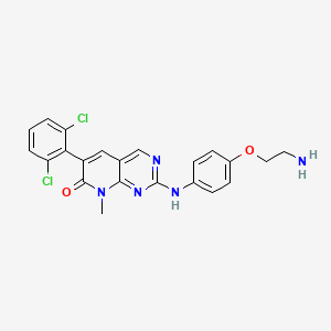 Chemical structure of PP58