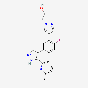 Chemical structure of R-268712