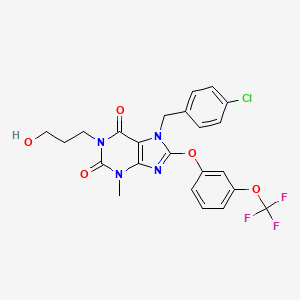 Chemical structure of Pico145 (HC-608)