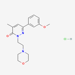 Chemical structure of MAT2A inhibitor 2