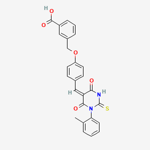 Chemical structure of LTV-1