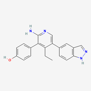 Chemical structure of GNE-6640