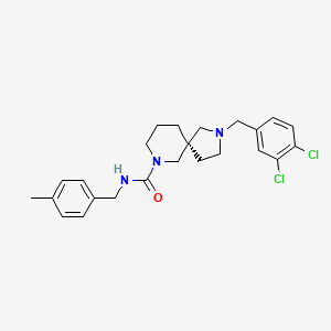 Chemical structure of GSK2850163
