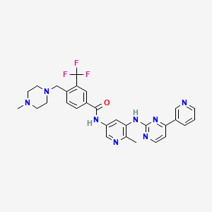 Chemical structure of Flumatinib