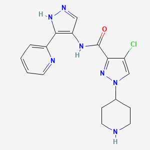 Chemical structure of BDP5290