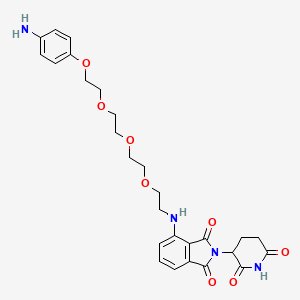Chemical structure of E3 Ligase Ligand-Linker Conjugates 2