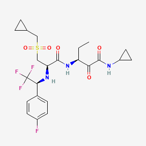 Chemical structure of VBY-825