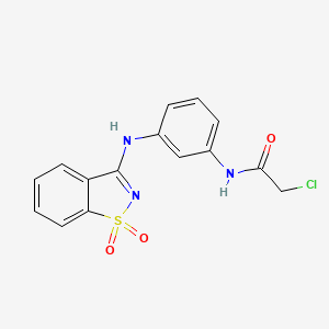 Chemical structure of NMS-859