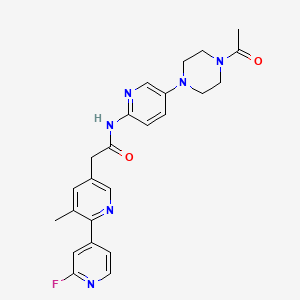 Chemical structure of GNF-6231