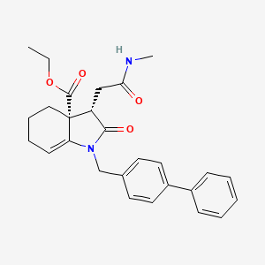 Chemical structure of Fumarate hydratase-IN-1