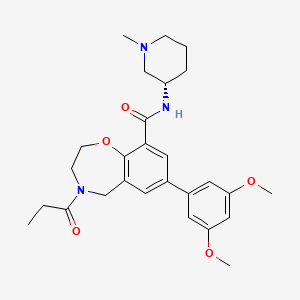 Chemical structure of TPOP146