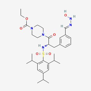 Chemical structure of Upamostat (WX-671)