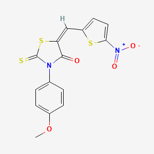 Chemical structure of CCF642