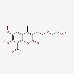 Chemical structure of MKC9989