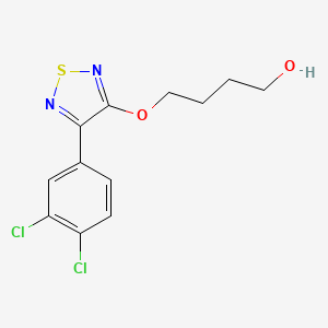 Chemical structure of EMT inhibitor-1