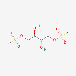 Chemical structure of Treosulfan (NSC 39069)
