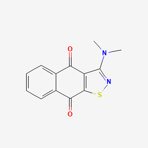 Chemical structure of LOM612
