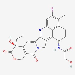 Chemical structure of Dxd (Exatecan derivative)