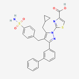 Chemical structure of LDH-IN-1