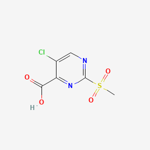 Chemical structure of PK11007