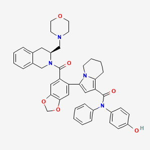 Chemical structure of S55746 (BLC201)