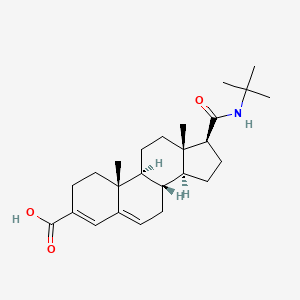 Chemical structure of Epristeride