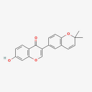 Chemical structure of Corylin