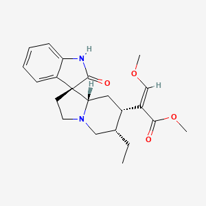 Chemical structure of Corynoxine