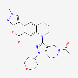 Chemical structure of GNE-049