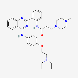 Chemical structure of hVEGF-IN-1